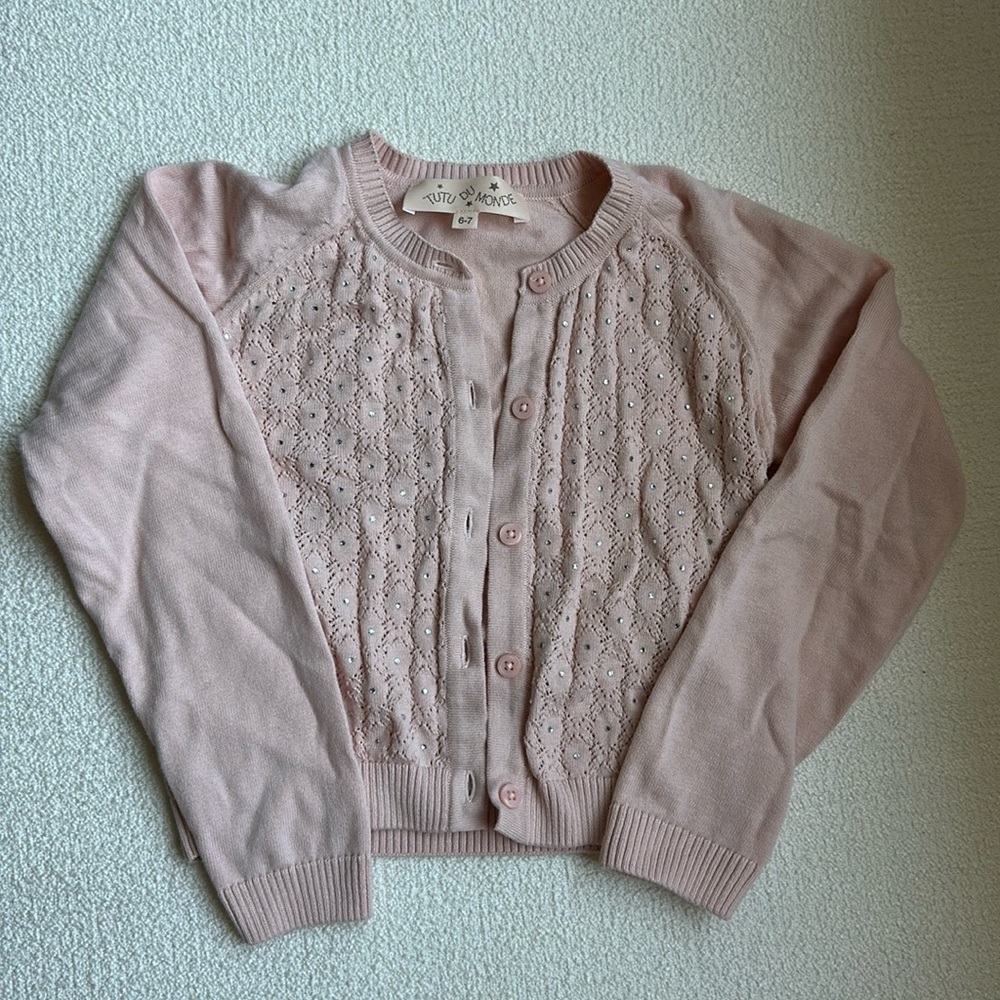 Tutu du Monde sparkle cardigan